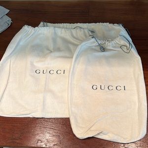 I have more! Just ask authentic hard to find Gucci dust bags dustbags